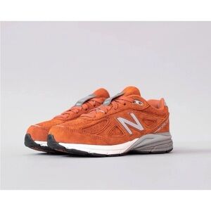 990v4 New Balance (Burnt Orange) Toddler/Kids 11